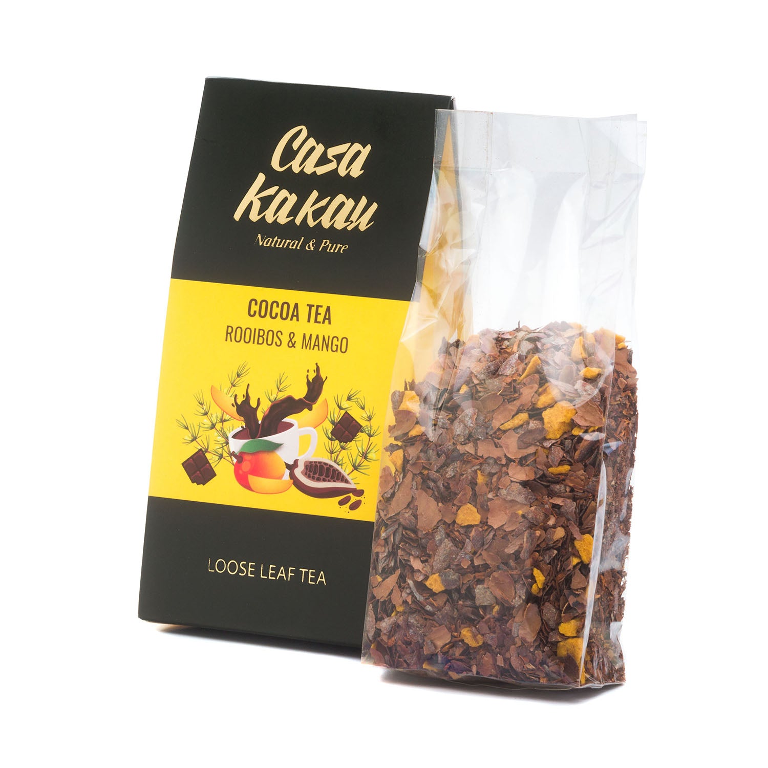 НАСИПЕН ЧАЙ КАКАО, РОЙБОС И МАНГО