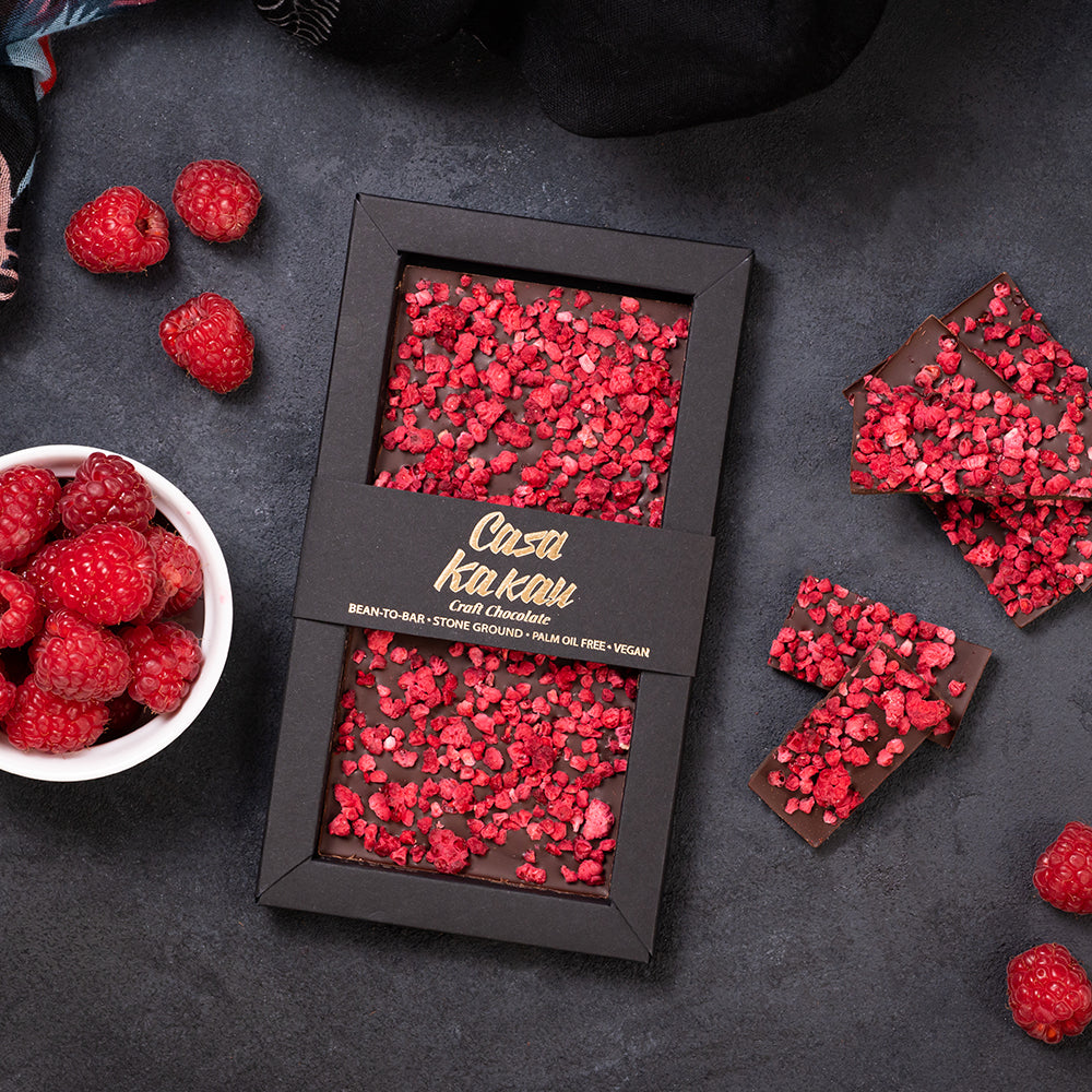 Шоколад с малини