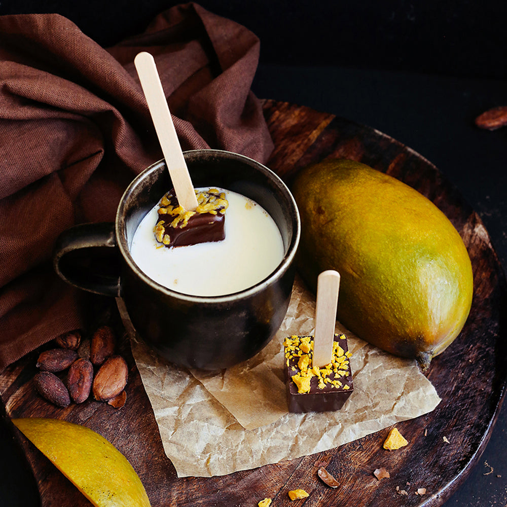 Горещ шоколад- манго